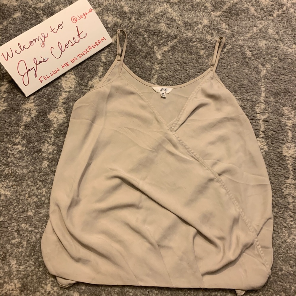 Beige Tank top